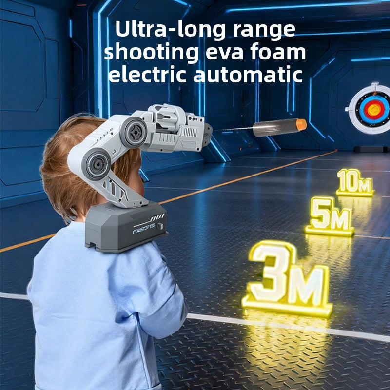 Motorised Mechanical Arm Blaster With Motion Sensing Wearable Toy