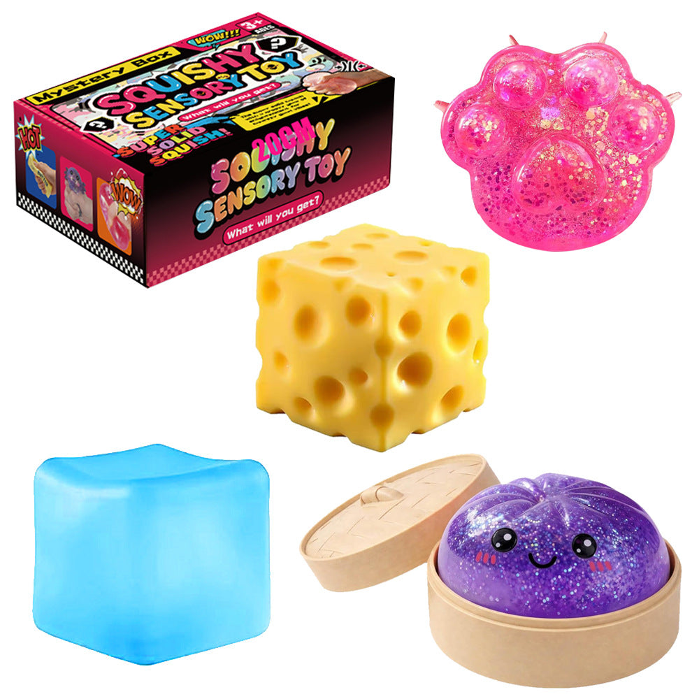 Slow Rebound Squishy Stress Relief Toys Squeeze Sensory Fidget Toy