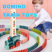 Electric Domino Train Toy – Automatic Domino Laying Set for Toddlers
