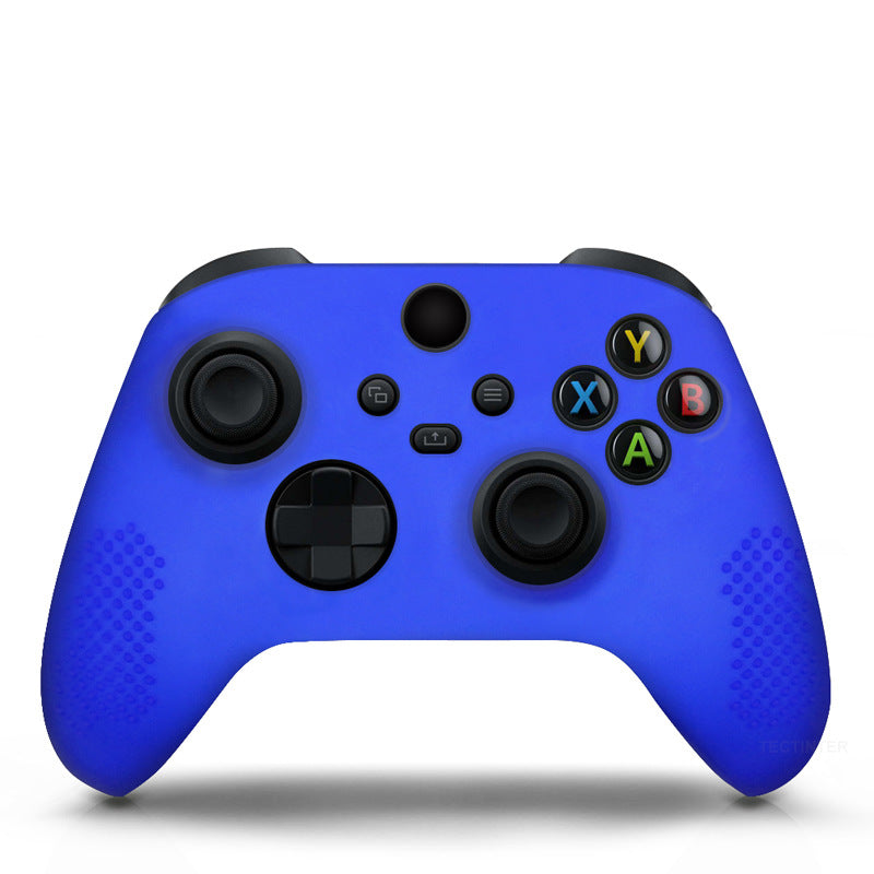 Camouflage-patterned gaming controller on a white background