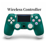 Ergonomic PS4 wireless game handle with vibration feedback and touch pad
