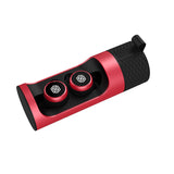 GO TW004 wireless earplug-style earbuds with straight plug charging case and ergonomic fit