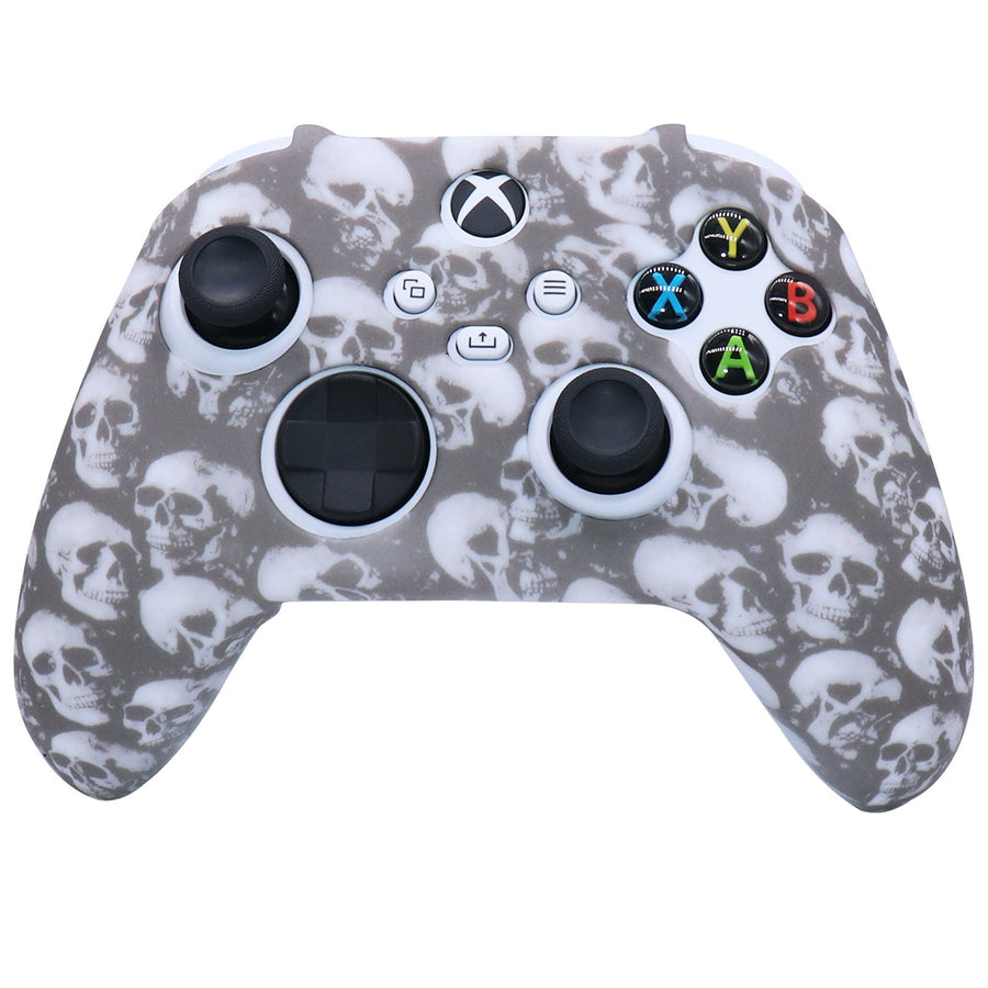 Camouflage silicone protective cover for game console handles