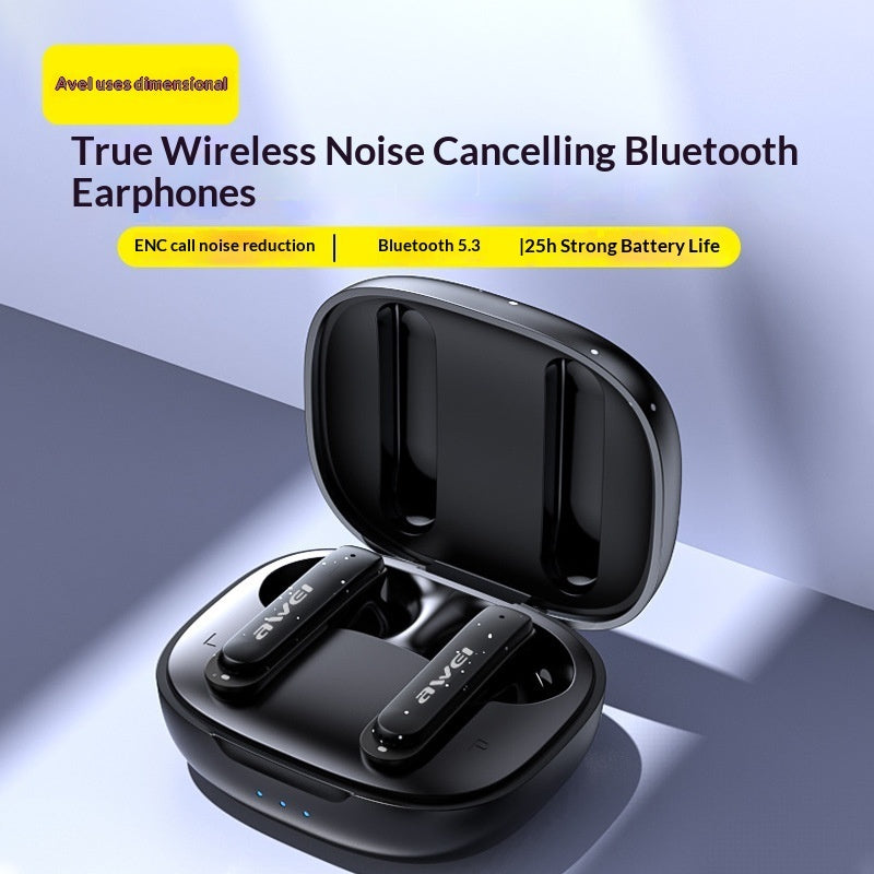 Over-ear high-capacity wireless Bluetooth headphones with premium active noise-canceling ear cups