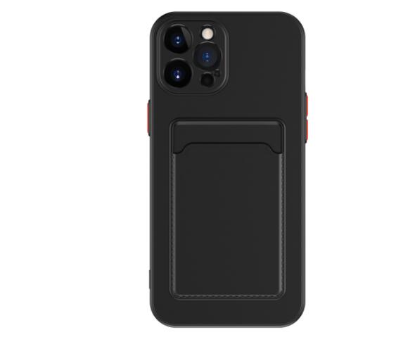 Minimalist pure color liquid silicone phone case with a soft-touch finish and microfibre lining for shock protection