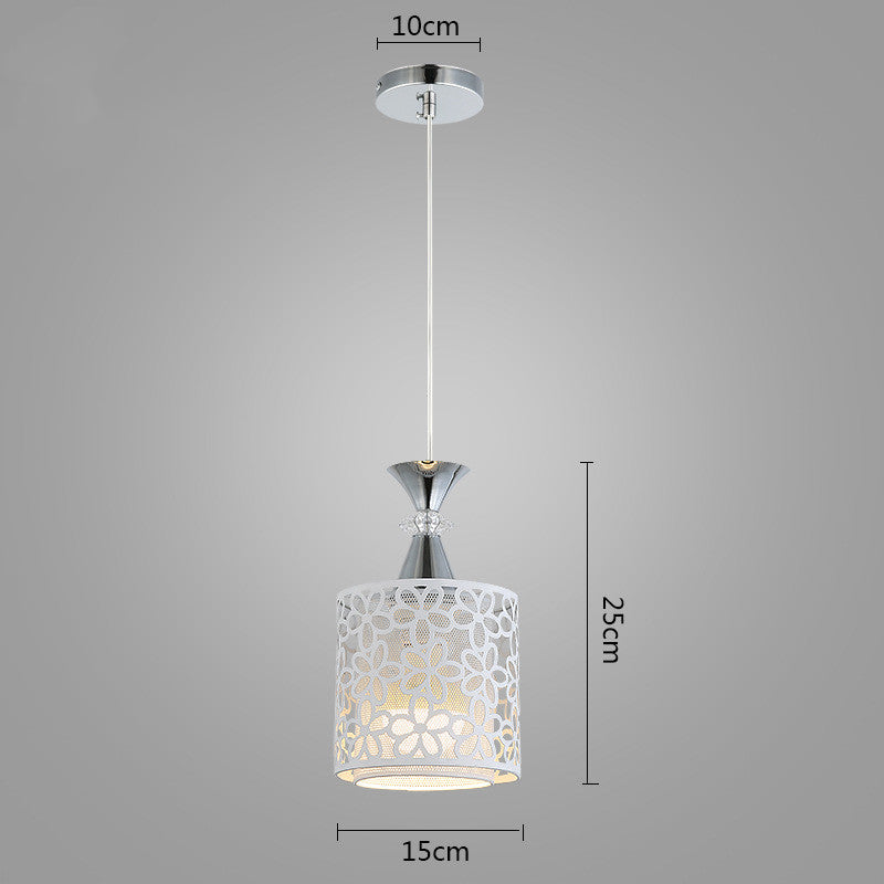 Ceiling light fixture with measurements on a gray background