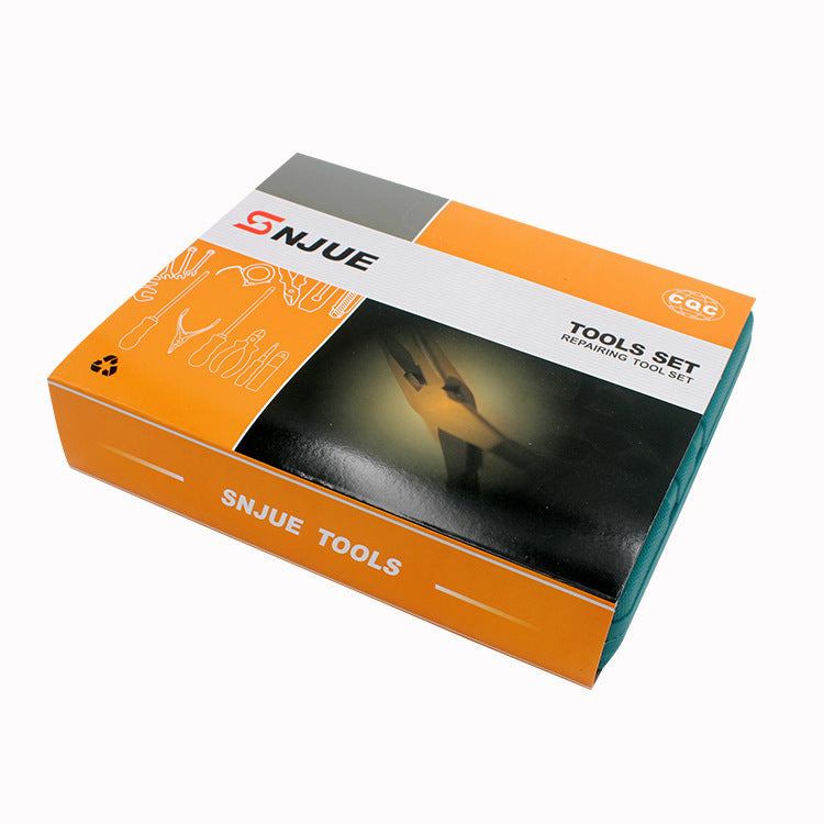 SNJUE tool set packaging box on a white background