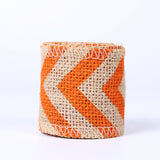 Add a rustic touch with our Natural Burlap Ribbon Roll. Durable jute fabric with finished edges, perfect for weddings, gift wrapping, and DIY crafts.