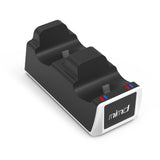 Dual charging dock station for two PS5 wireless game controllers