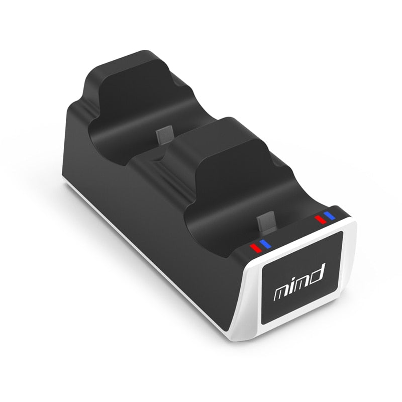 Dual charging dock station for two PS5 wireless game controllers