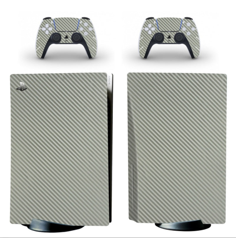 Protective vinyl sticker skin for PS5 game console handle