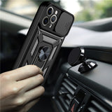 Sliding camera cover iPhone case 