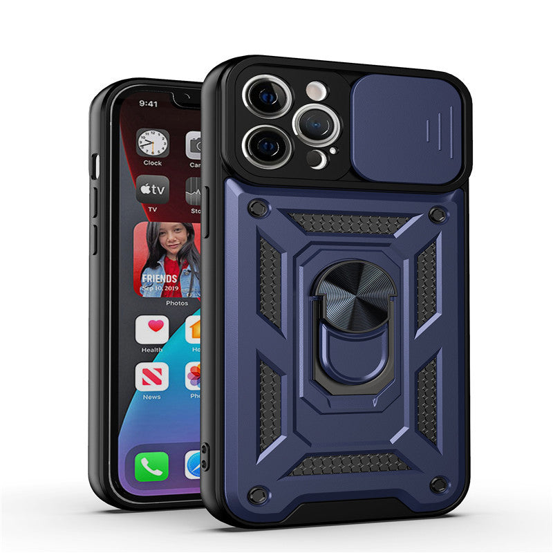 Sliding camera cover iPhone case 