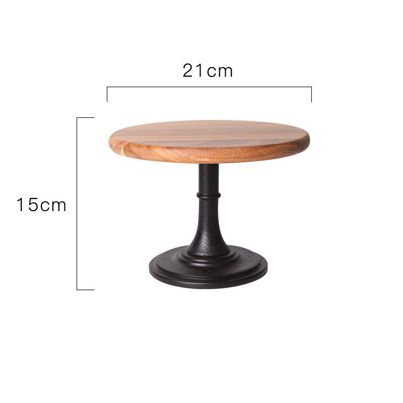 Round table with dimensions labeled on a white background