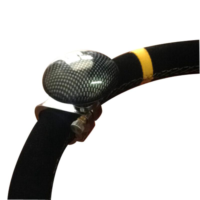 Close-up of a carbon fiber rod with a yellow band on a white background