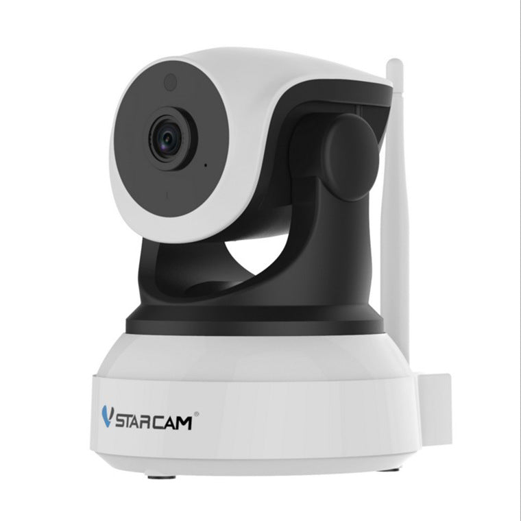 White and black security camera with StarCam branding on a white background