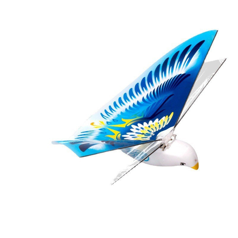 Simulation LED Flapping Wing Flying Bird Remote Control Drone Toy