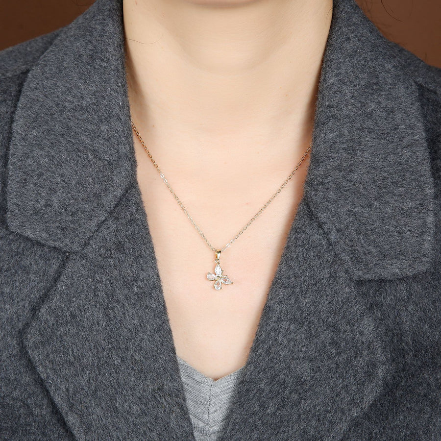 Niche Design Light Luxury Collarbone Chain Necklace for Women