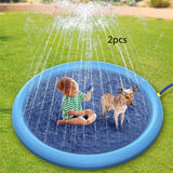 Non-Slip Splash Pad for Kids and Pets – Outdoor Summer Water Fountain Play Mat