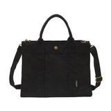 Women’s Thick Corduroy Crossbody Cloth Bag Casual Tote