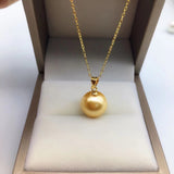 Elegant Mabe Pearl Pendant Fashion Clavicle Necklace