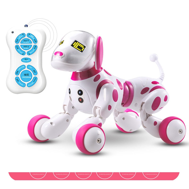 Interactive Electronic Dog Toy – Automatic Smart Bone & Moving Pet Blaster