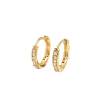 European & American Minimalist Cubic Zirconia Earrings for Women
