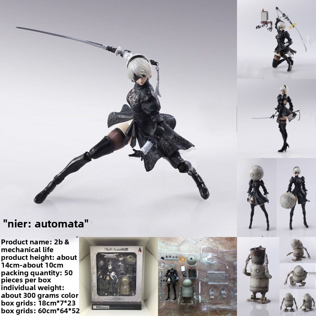 NieR Automata Action Figure Model Collectible Anime Display Statue