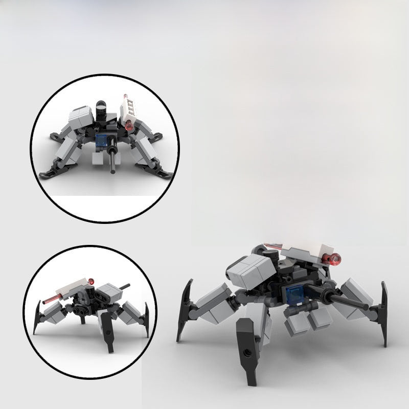 Robot Dog Fighter Assembled Model Toy DIY Mechanical Cyber Beast Set
