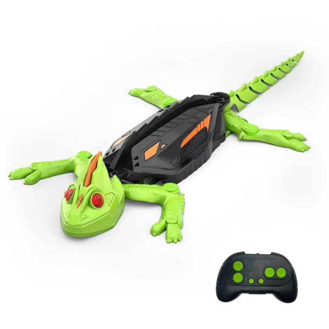 Remote Control Wall Climbing Lizard Toy RC Gecko Robot Decor