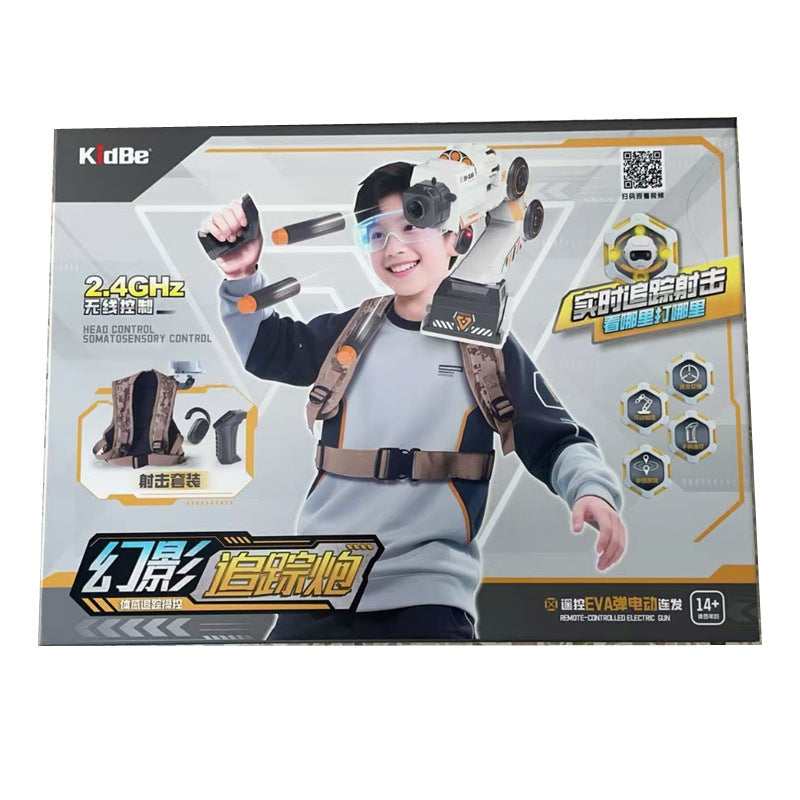 Motorised Mechanical Arm Blaster With Motion Sensing Wearable Toy
