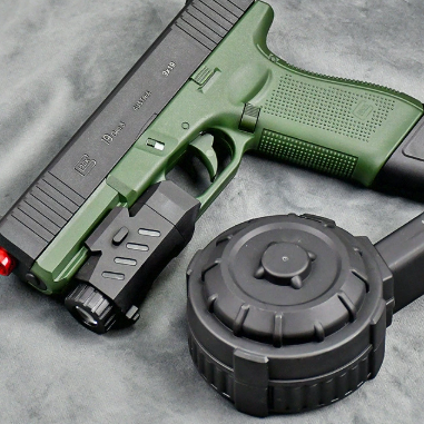 Electric Automatic Toy Gun Rapid-Fire Soft Bullet Blaster Toy