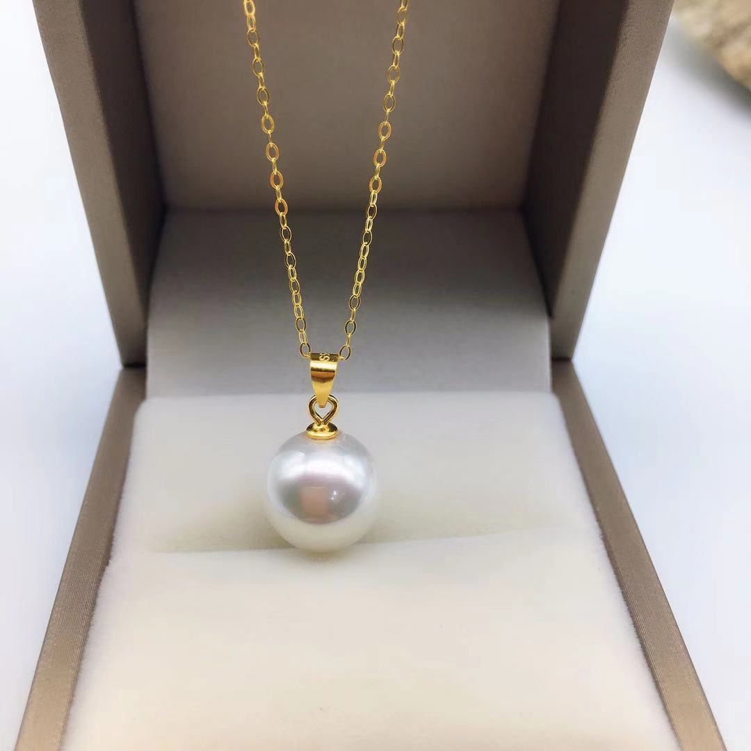 Elegant Mabe Pearl Pendant Fashion Clavicle Necklace