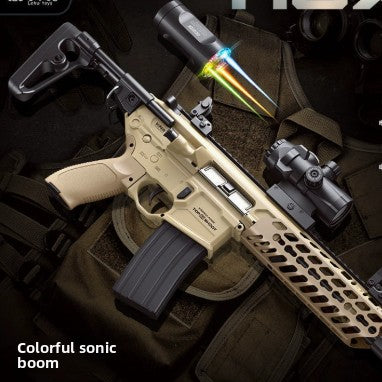 Electric Automatic Toy Submachine Gun Rapid-Fire Blaster With Soft Darts