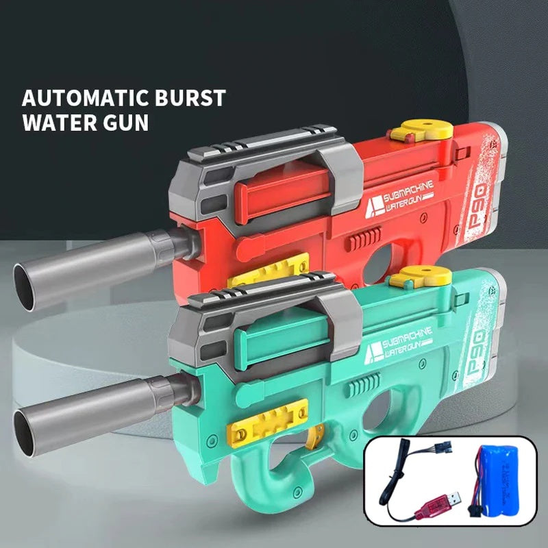 Shark Automatic Electric Water Gun – High-Pressure Summer Beach & Pool Toy