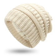 Women’s Satin-Lined Woolen Knit Hats – Warm Winter Hats for Protective Hairstyles