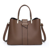 Simple Stylish Retro Women's Handbag with Crossbody Strap
