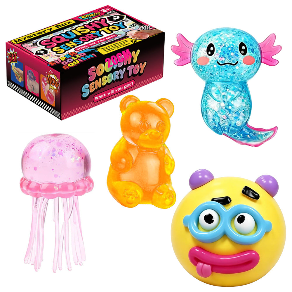 Slow Rebound Squishy Stress Relief Toys Squeeze Sensory Fidget Toy