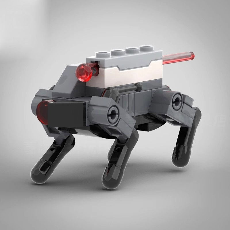 Robot Dog Fighter Assembled Model Toy DIY Mechanical Cyber Beast Set