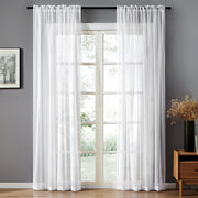 Modern Simple Pure Color Cotton Linen Window Screen