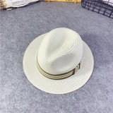Girls' Korean Style Straw Sun Hats – Breathable Baby Summer Beach Hats