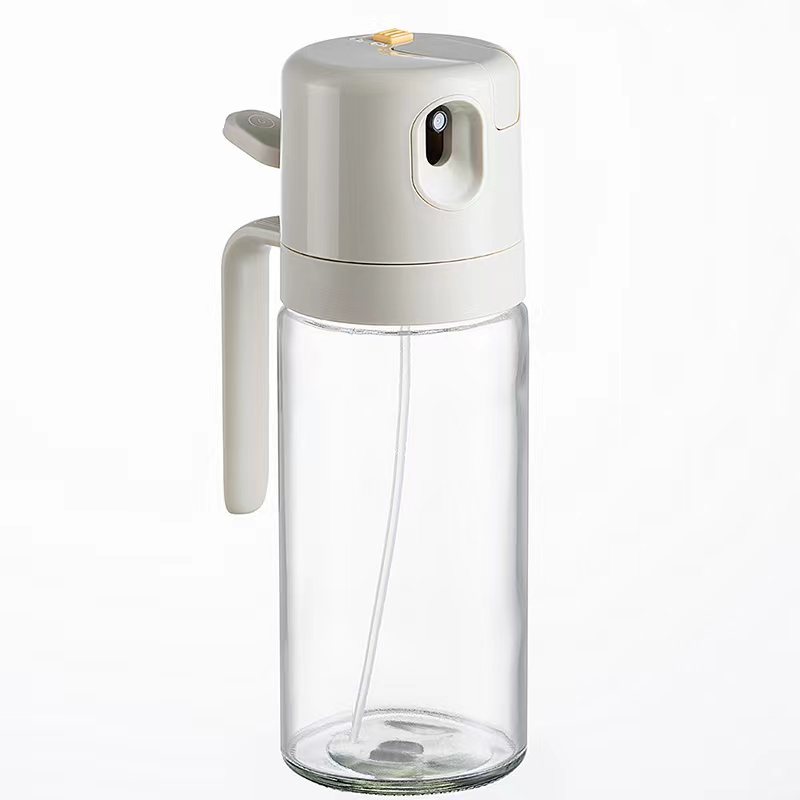 2-in-1 Oil Sprayer Bottle and Olive Oil Dispenser for BBQ & Baking