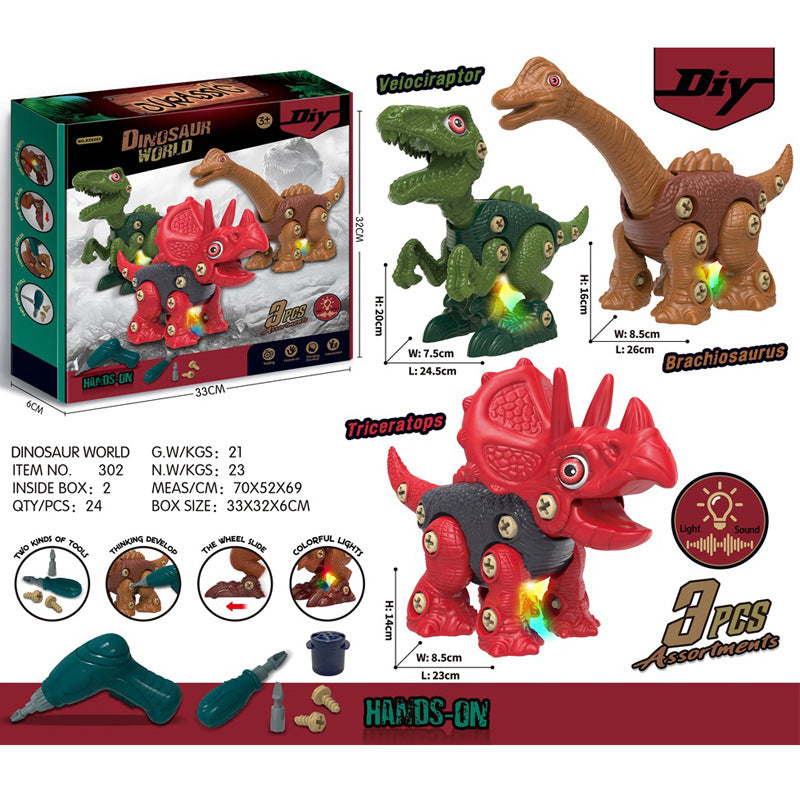 Interactive Remote Control Walking Dinosaur Toy With Sound Effects