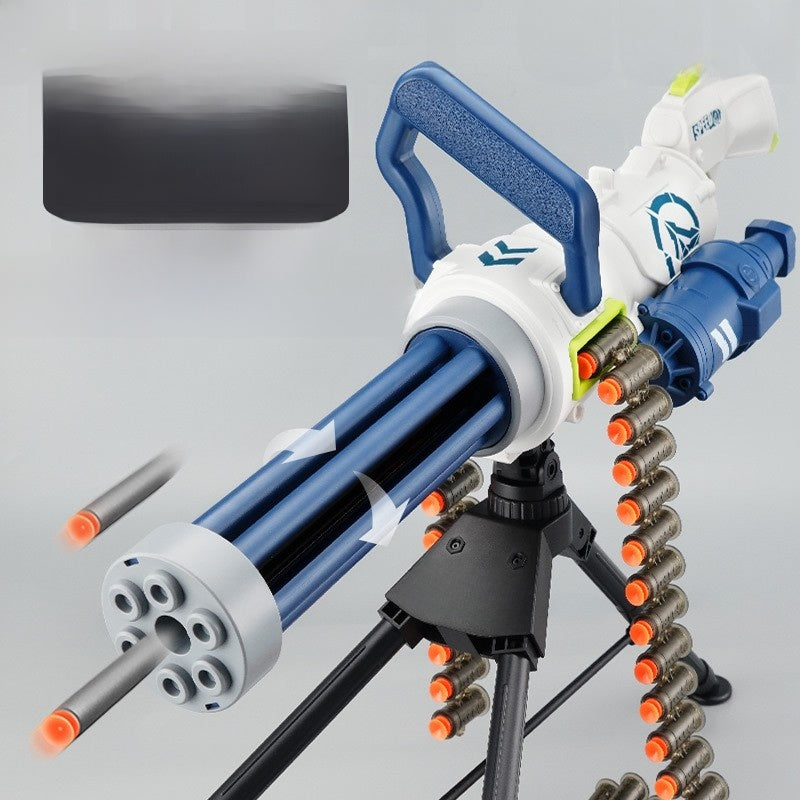 Soft-Bullet Electric Multi-Shot Realistic Toy Gun Automatic Blaster