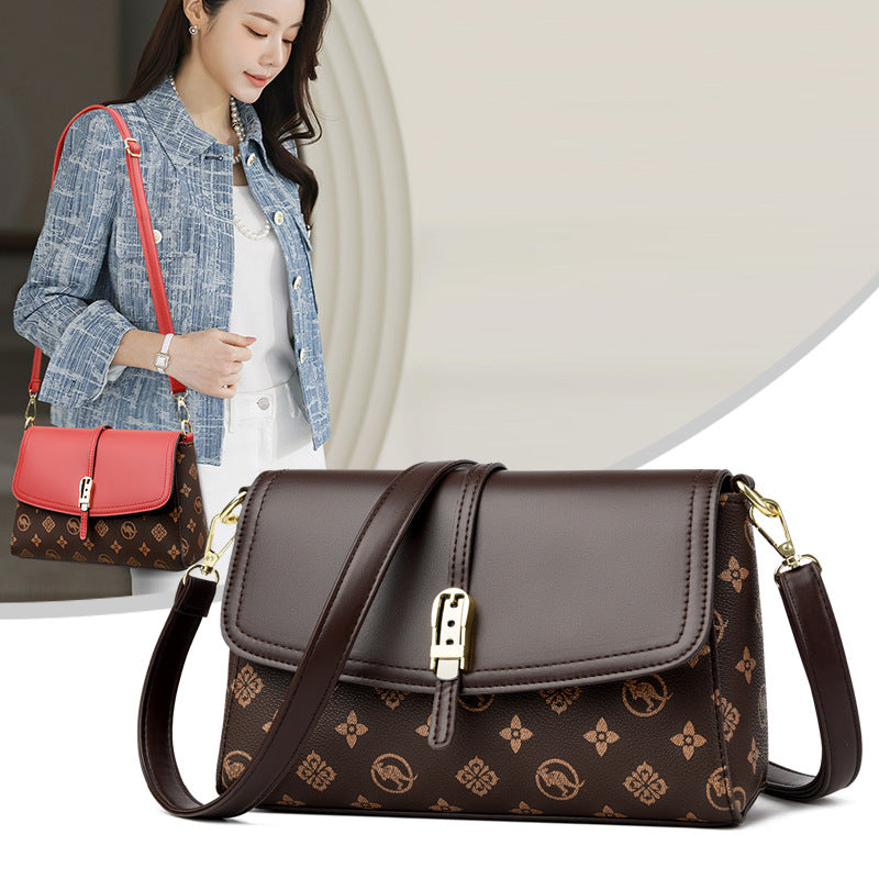 Women’s Printed High-Capacity Shoulder Bag Large Travel Tote