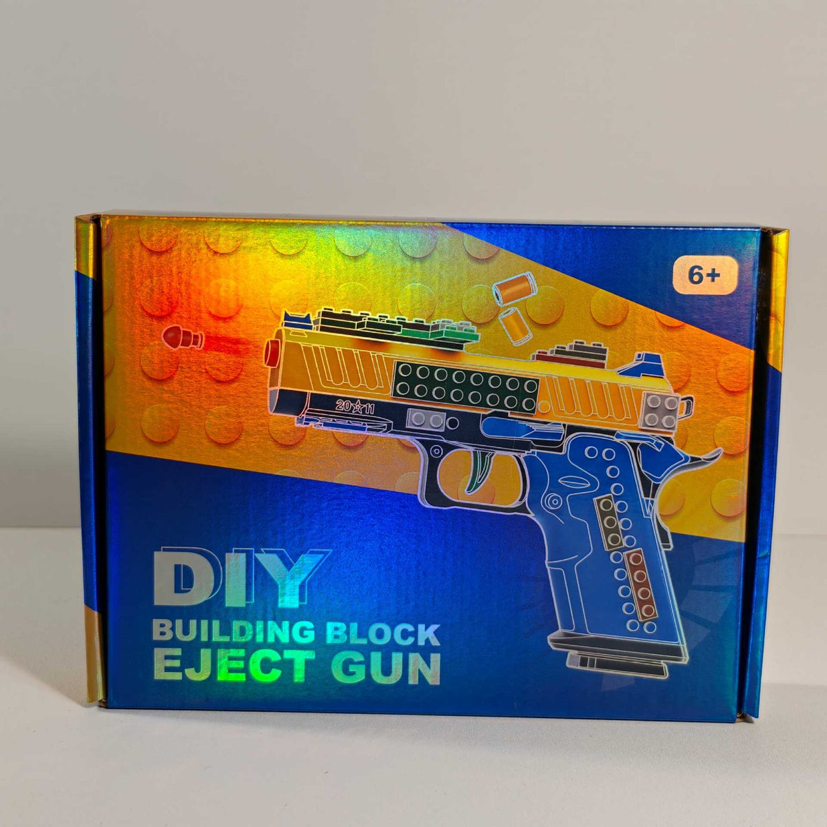 Building blocks children's toy gun