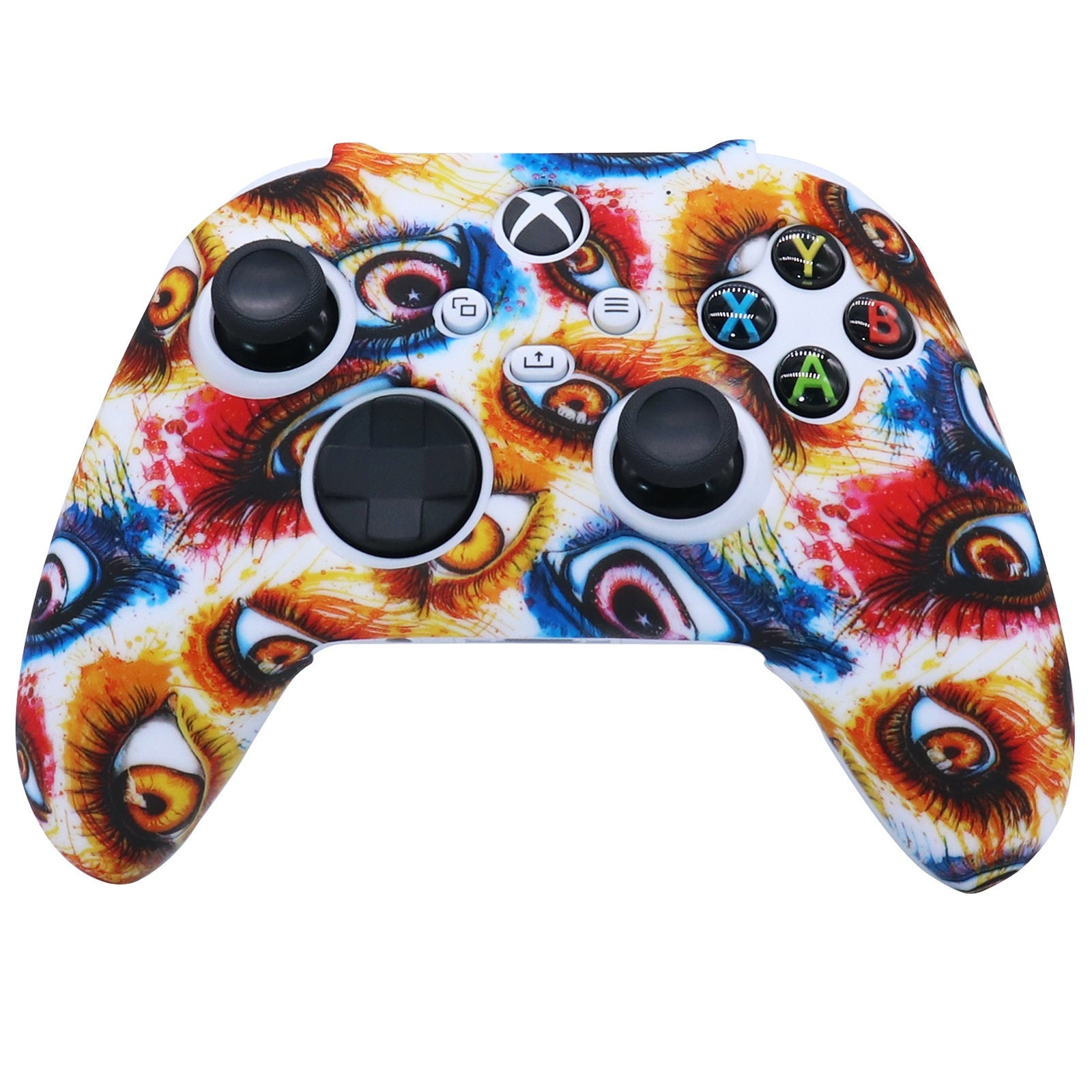 Camouflage silicone protective cover for game console handles
