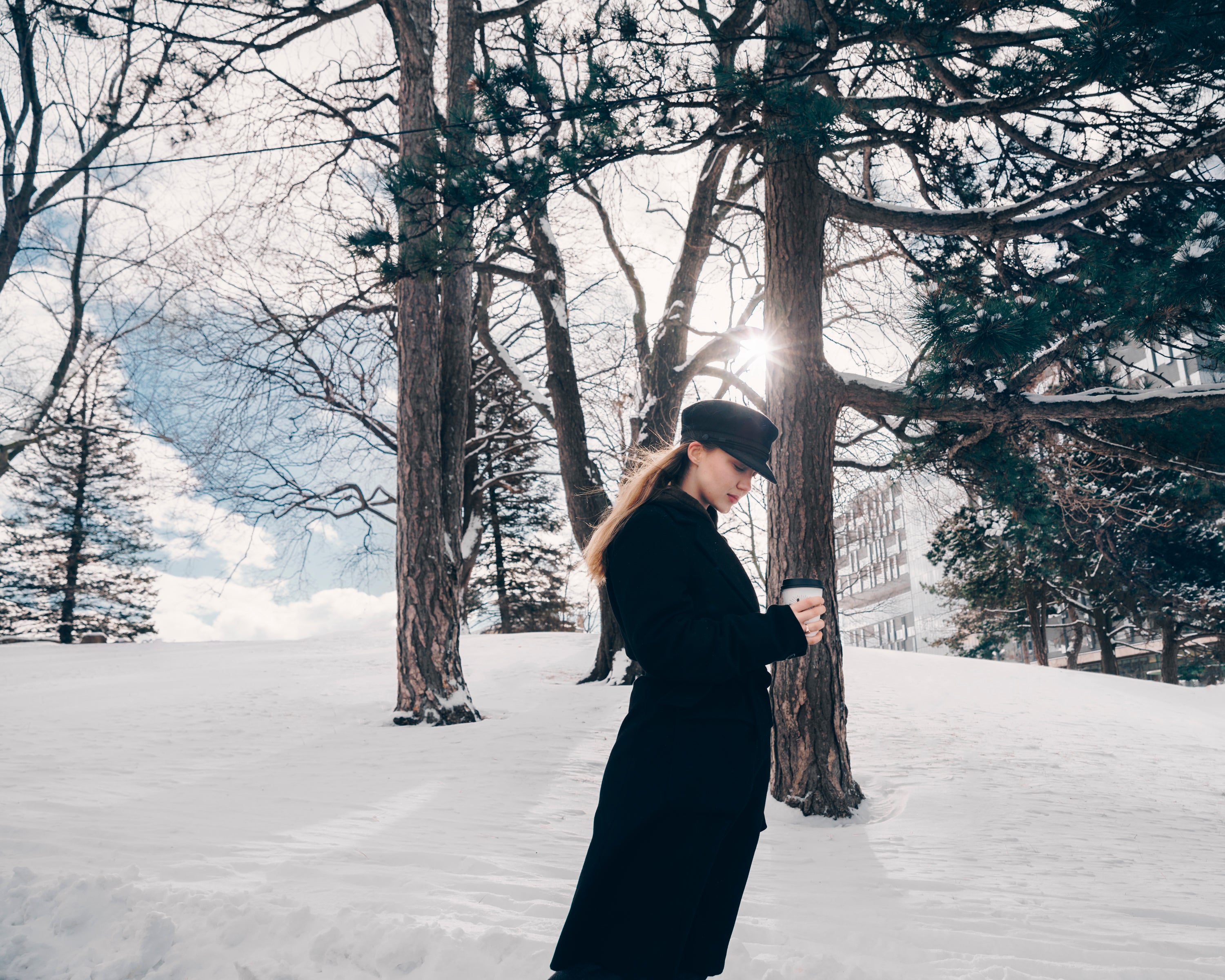 Woman Trench